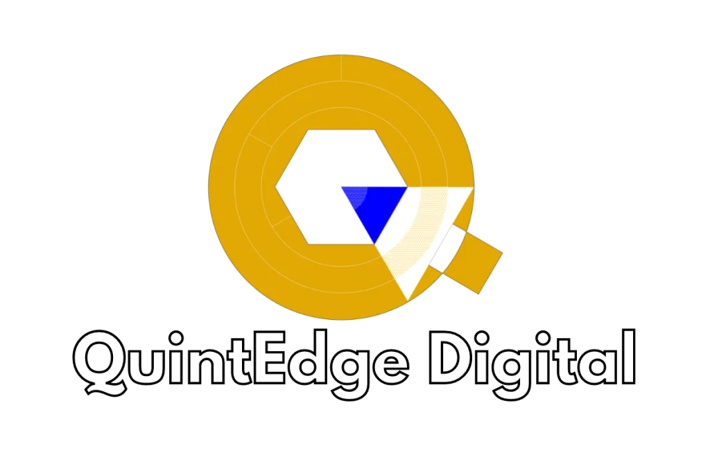 QUINTEDGE DIGITAL logo black